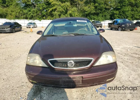 2000 Mercury Sable Ls Premium из США, поврежденный, VIN 1MEFM55S2YA602327